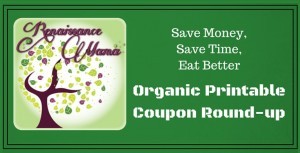 Organic Coupon Round-Up