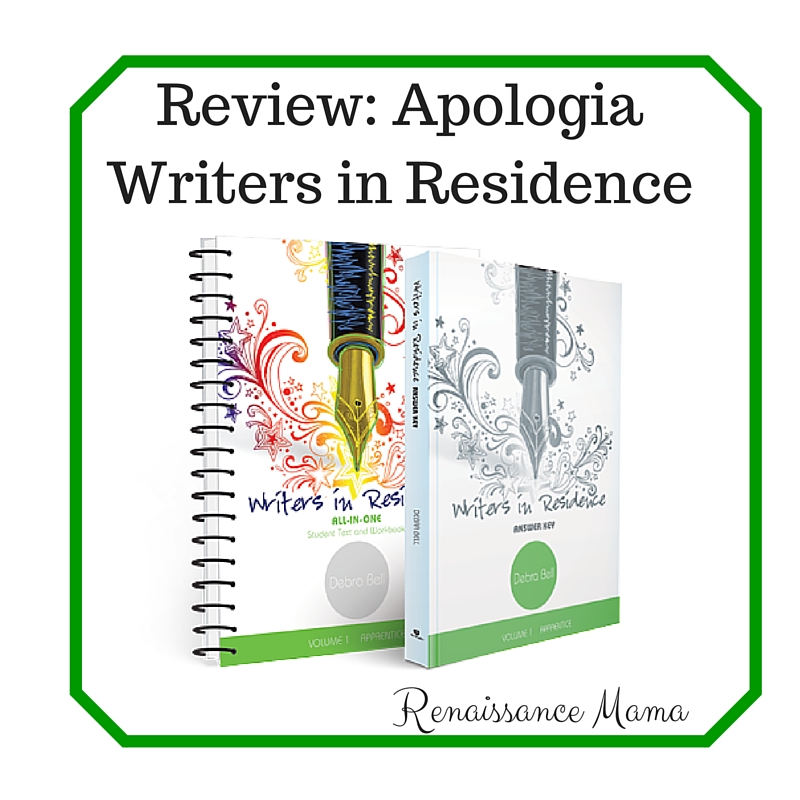 Review- Apologia Writers in Residence