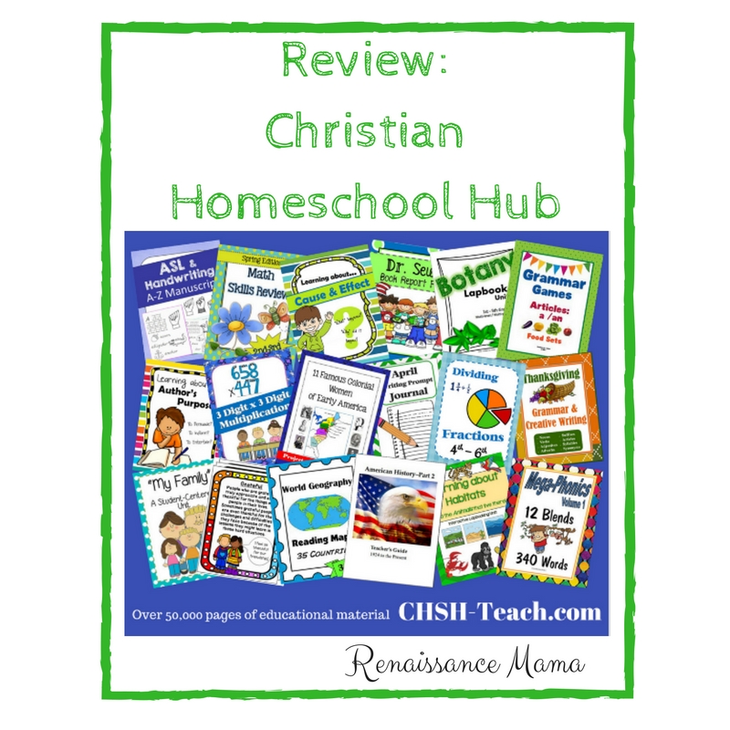 Review-Christian Homeschool Hub