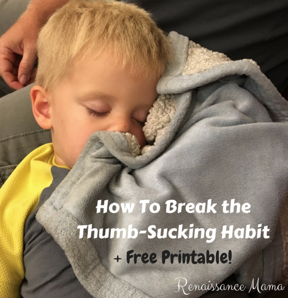 How to Break the Thumb Sucking Habit